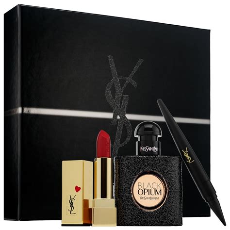 ysl makeup gift bag|yves saint laurent makeup kit.